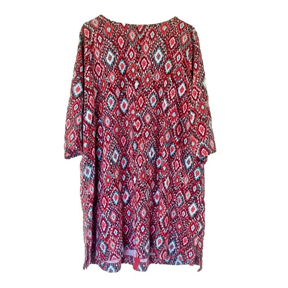 LOT-D & Co Beach Cover-Up AND Swimsuit Tankini Top & Swim Skirt Plus Sz 1X, 20W - Picture 13 of 16